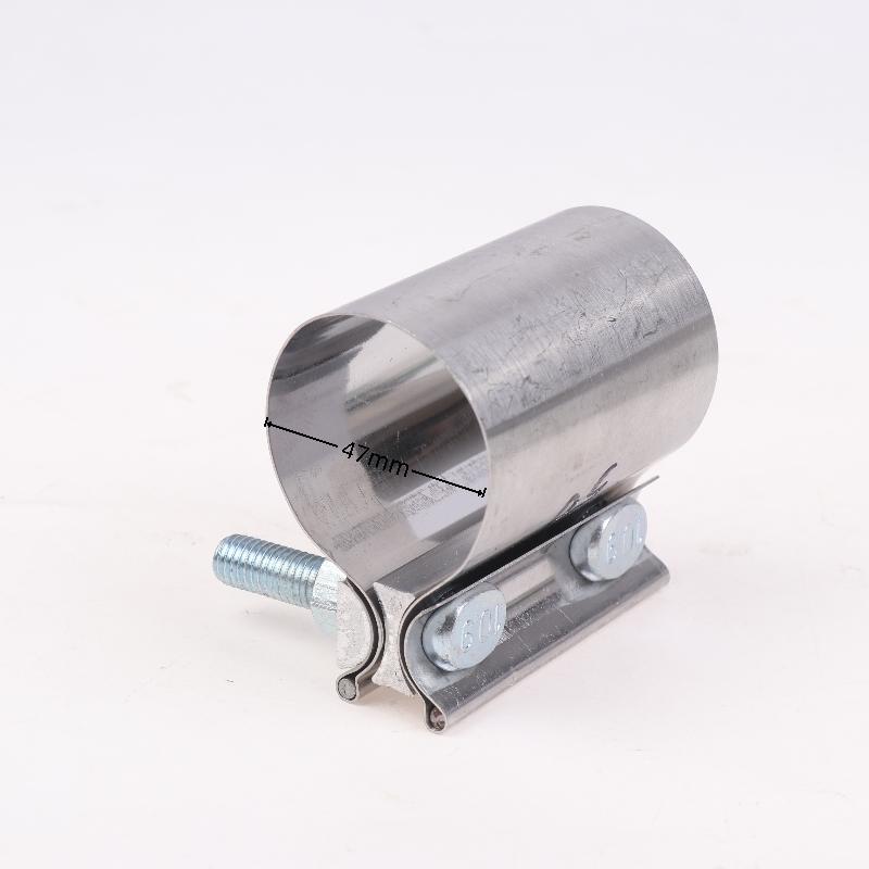 

1Pcs Strong Steel Pipe Clamp 40/45/50/53/55/57/60/63Mm Stainless Steel Universal Exhaust Pipe Connection Hoop Car Accessories 50mm
