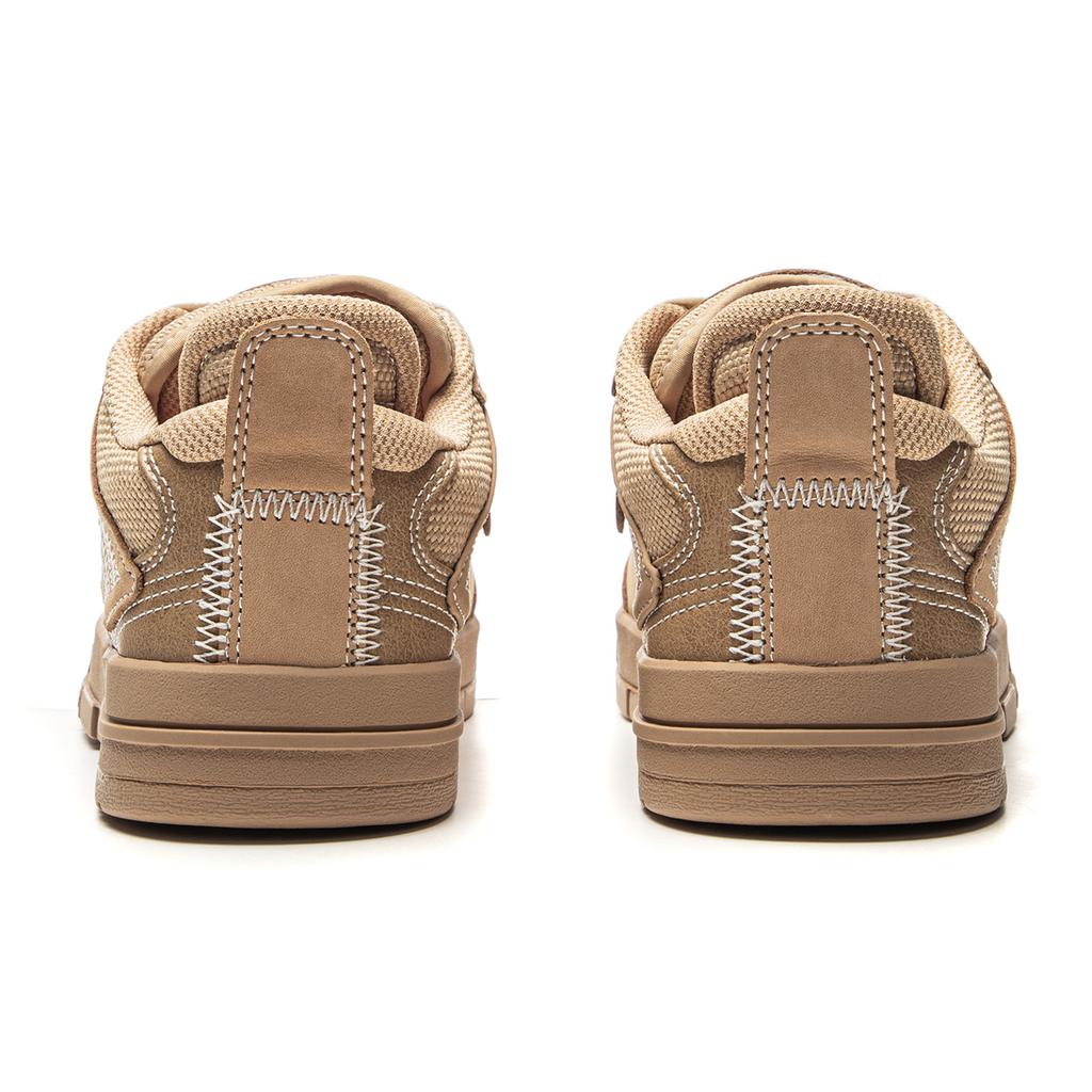 Li Ning Special Story Edition Comfortable Fashion Non-Slip Wear-Resistant Low-Top Skate Shoes Women sneaker Brown AECU032-2