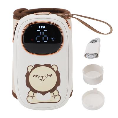 Calentador de Biberones Temperatura Constante Portátil Manga Calentadora de Biberones para Viaje Carga USB