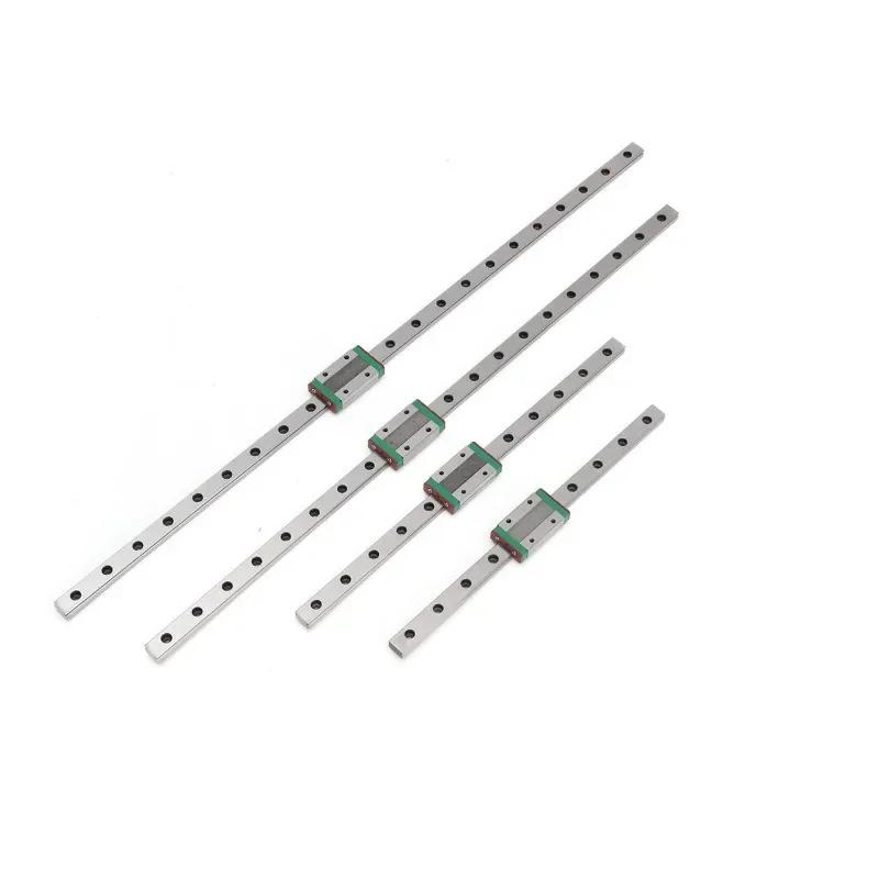 ZEXEF 9mm Linear Guide MGN9 L= 100 200 300 350 400 450 500 600 Mm Linear Rail Way MGN9C or MGN9H Linear SS Block 3d Printer CNC
