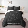 Bahrain Circuit Track Map Bedding set (1 duvet cover, 2 pillowcases, duvet not included), Minimalist F1 Racing Line Art Print