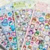 shiny crystal decorative stickers featuring cute animal and flower designs suitable for phone cases and laptop stickers