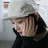 LOOKING4U On the Moment Band Stopper Cotton Short Cap C1 Ivory