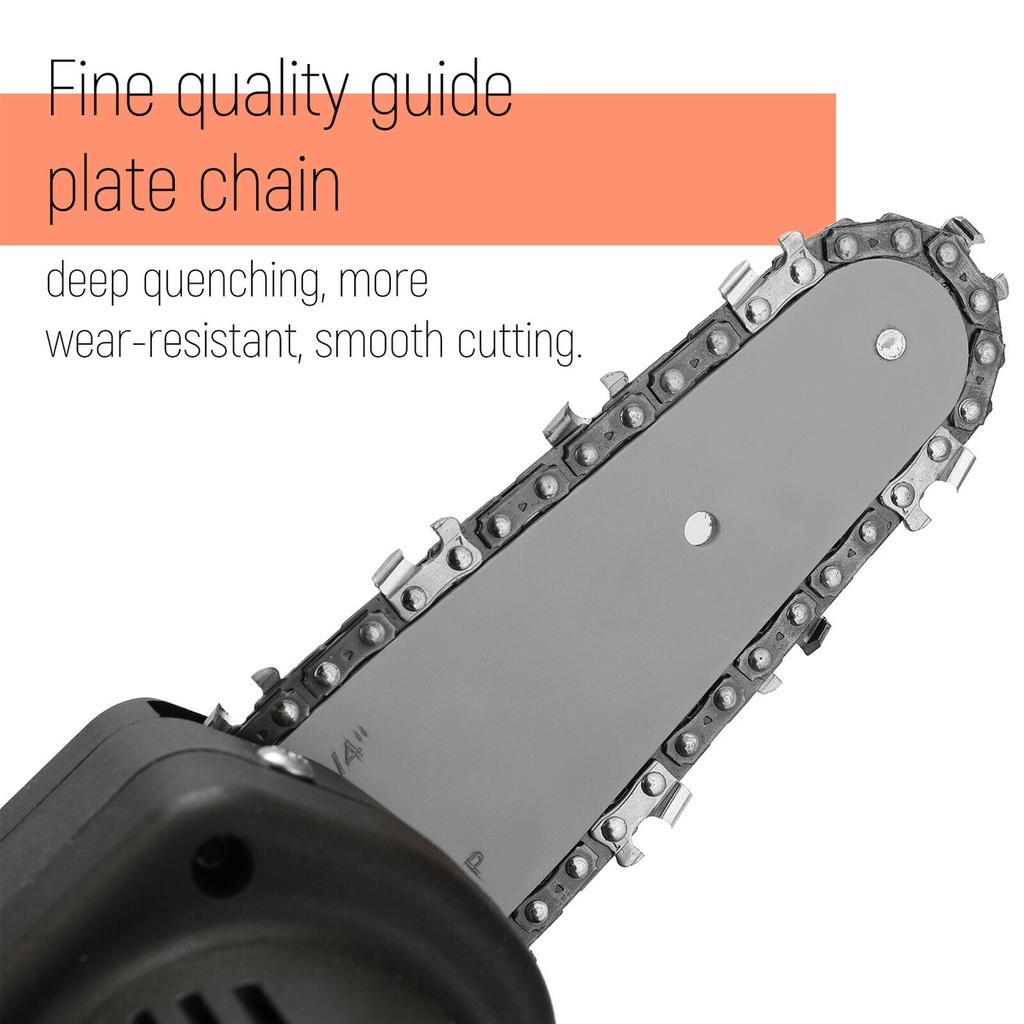 24V Mini Portable Electric Pruning Saw Rechargeable Electric Saws with 2x Lithium Battery Charger Woodworking Garden Logging