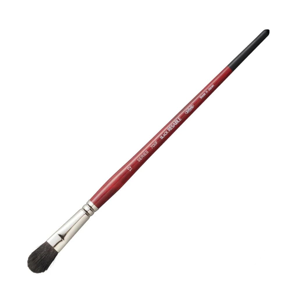 

Holbein Watercolor Brush Black Resable 700F Filbert 12 204107 No.