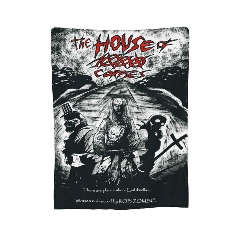 Halloween Themed Blanket Soft And Warm Flannel Blanket Office Travel Blanket Blanket