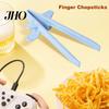 Gamer Snack Grabber 1 Pair Finger Chopsticks Food Grade Reusable Gamers Tong Holder Clip Tweezers Chip Tools Christmas Gift