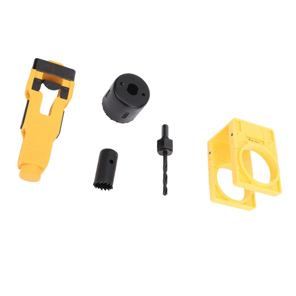 Door Latch Mortise Tool and Door Lock Hole Saw Kit for 1 3 8in and 1 3 4in Thick Doors