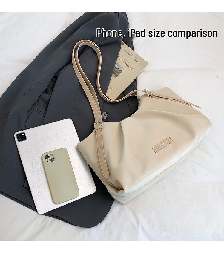 2025 Four Seasons Fashionable Versatile Tote: Simple, Casual, Niche Shoulder & Underarm Bag