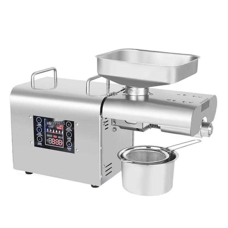 Smart Temperature Control Stainless Steel Household Oil Press Machine