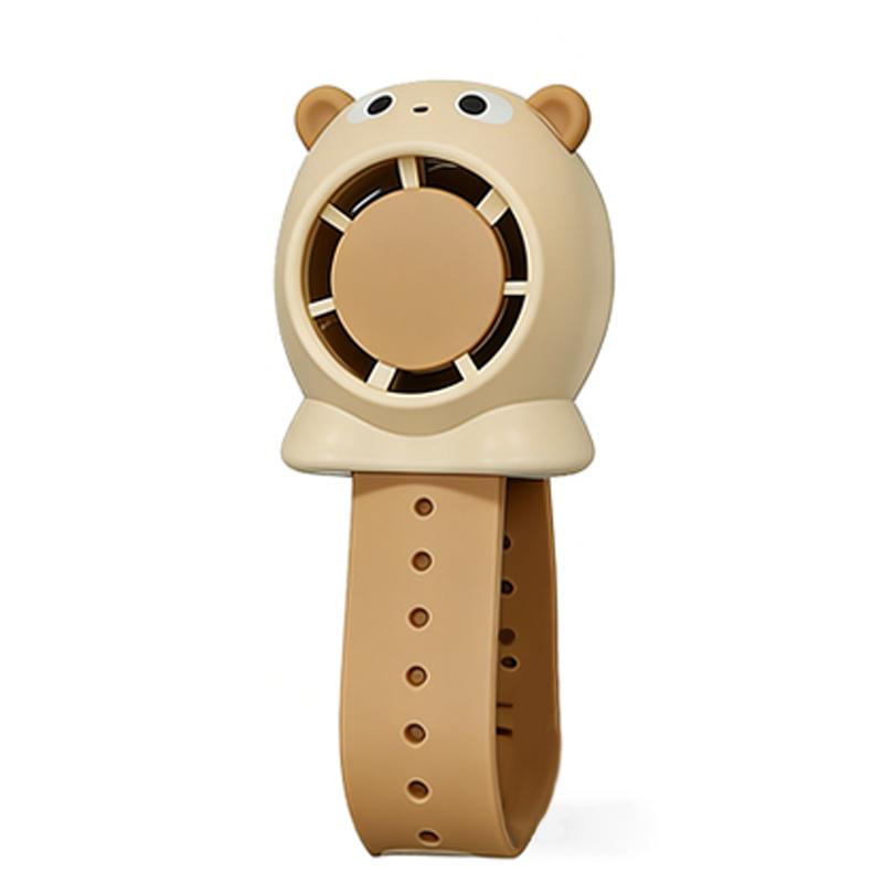 

Creative Cute USB Rechargeable Watch Fan - Perfect Gift for Children s Day See Details коричневий