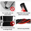 SEAMETAL 5M Car Door Seal Strips Sticker Double Layer Weatherstrip Rubber Seals Sound Insulation for Car Door Trunk Engine Cover