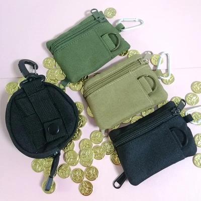 Earphone Key Storage Bag ID Credit Bank Card Holder Outdoor Portable Square Round Mini Coin Bags Solid Sport Money Pouch Wallet
