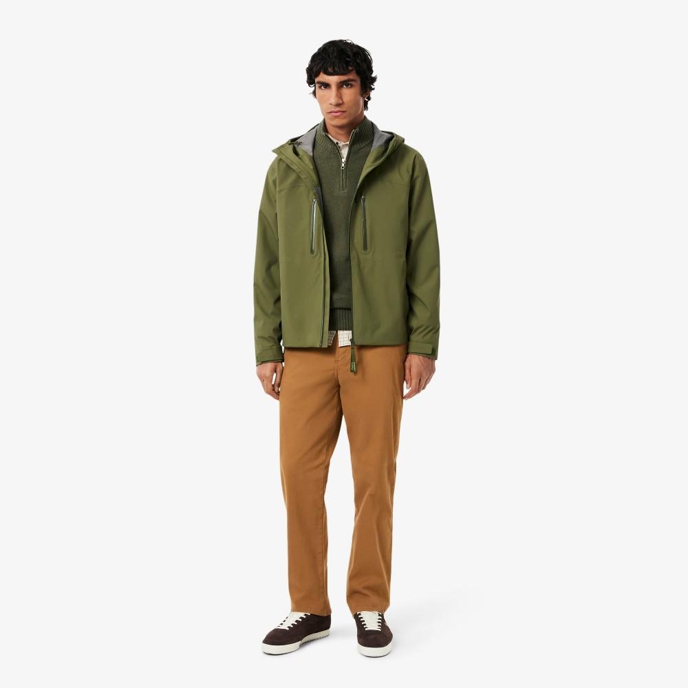 Lacoste Men's Wool Blend Half-Zip Sweater AH3052-55NE9F