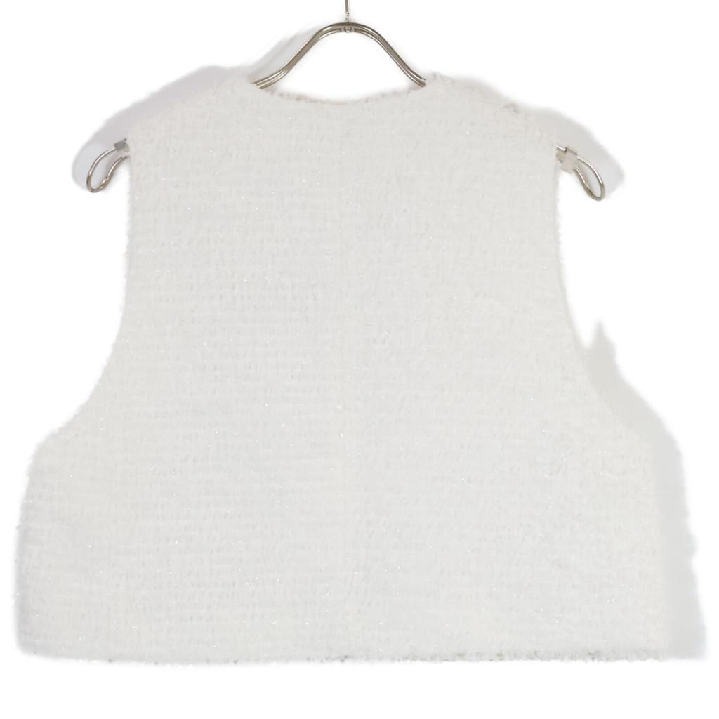 Diagram Good Condition 23 Year Old Tweed Shorts Jacket 36 whiteUsed