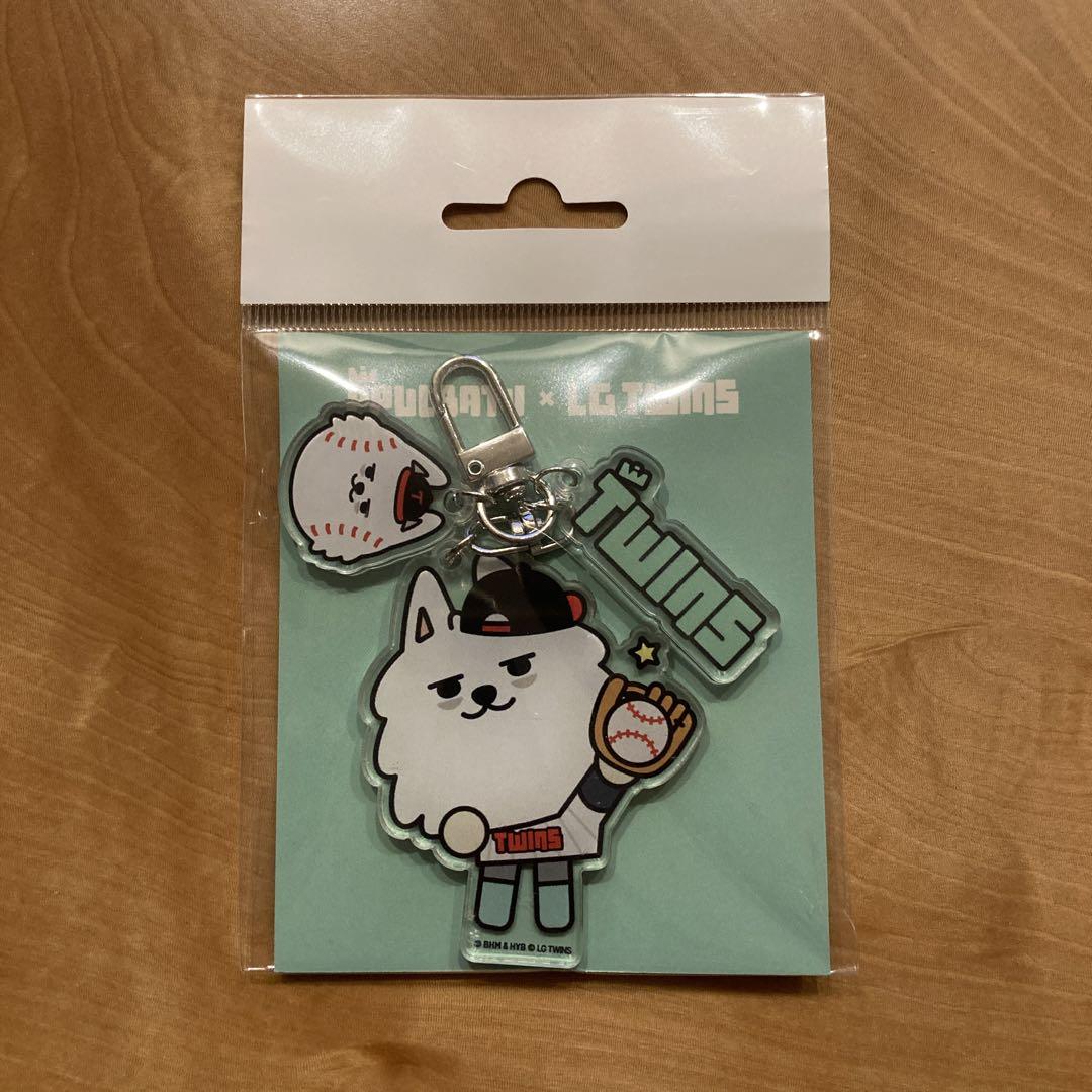 

[USED] TXT LG TWINS Twins Keychain Soobin and Youngmon
