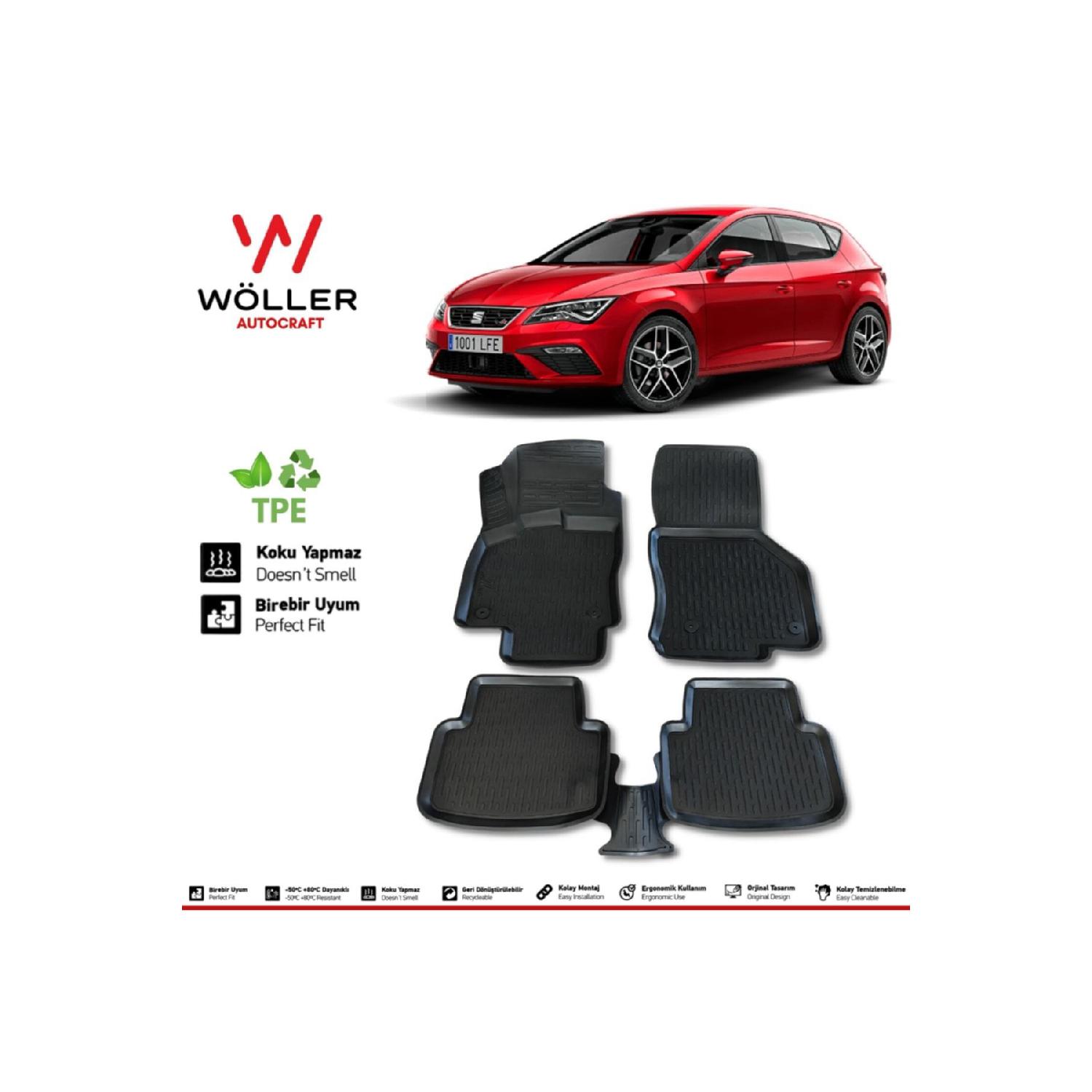 

Seat Leon Mat 2013 2020 3d коврик для бассейна