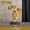 Resin Eagle Sculpture Decorative Figurine Living Room Office Entryway Modern Luxury Home Decor Gift