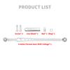 Motorcycle 330mm Gear Shift Linkage Aluminum Levers For Harley Touring Road King Glide FLHT FLHX Softail Fat Boy FLHC 1986-2024