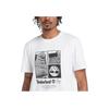 Timberland Sport Simple Comfortable Short Sleeve T-Shirt Unisex Tops White A29C5-100