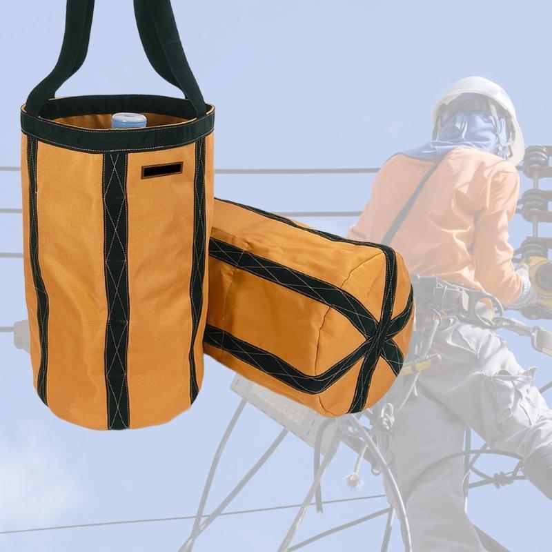 Multifunctional Tool Bucket Tool Organizers Tool Storage Bag Waterproof Tool Bag Bucket Linemen Bag Tool Accessories