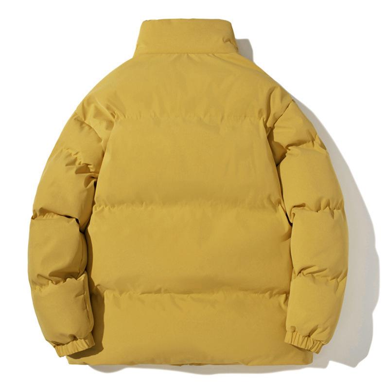 Ανδρικό Χοντρό Βαμβακερό Μπουφάν Χειμώνα 2025 - Casual Χαλαρή Εφαρμογή Ζεστό Εξωτερικό Ρούχο