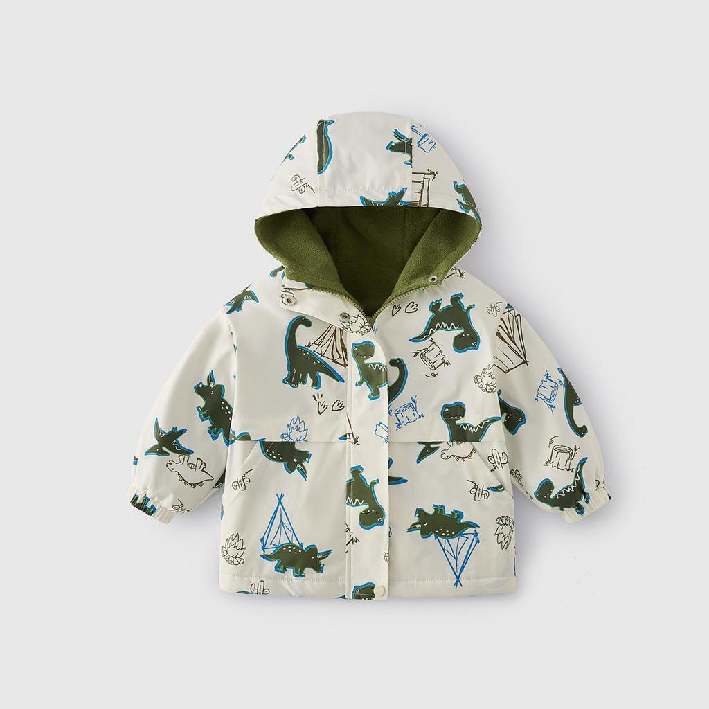 Vêtements d'extérieur chauds et antibactériens pour tout-petits - Vêtements tendance Automne/Hiver pour Garçons et Filles