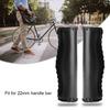 1 Pair Hand Stitched PU Bike Bicycle Handlebar Handle Bar Grips with Plug