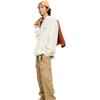 Converse Sweatshirts Men's White Hooded Moderate Other 10025234-A02