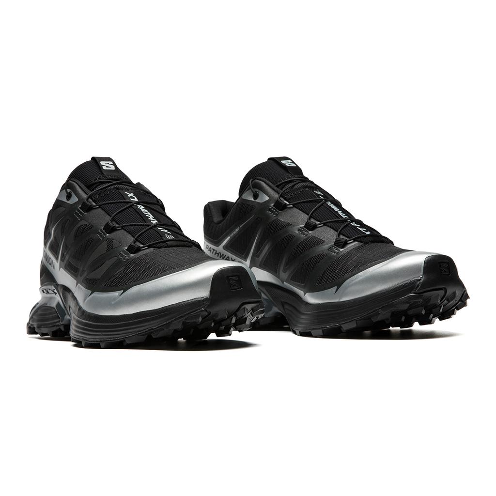 SALOMON Xt-Pathway 2 Nacht Vielseitig Bequem Synthetisches Leder Niedrig geschnittene Laufschuhe Unisex Sneaker Schwarz L47727200