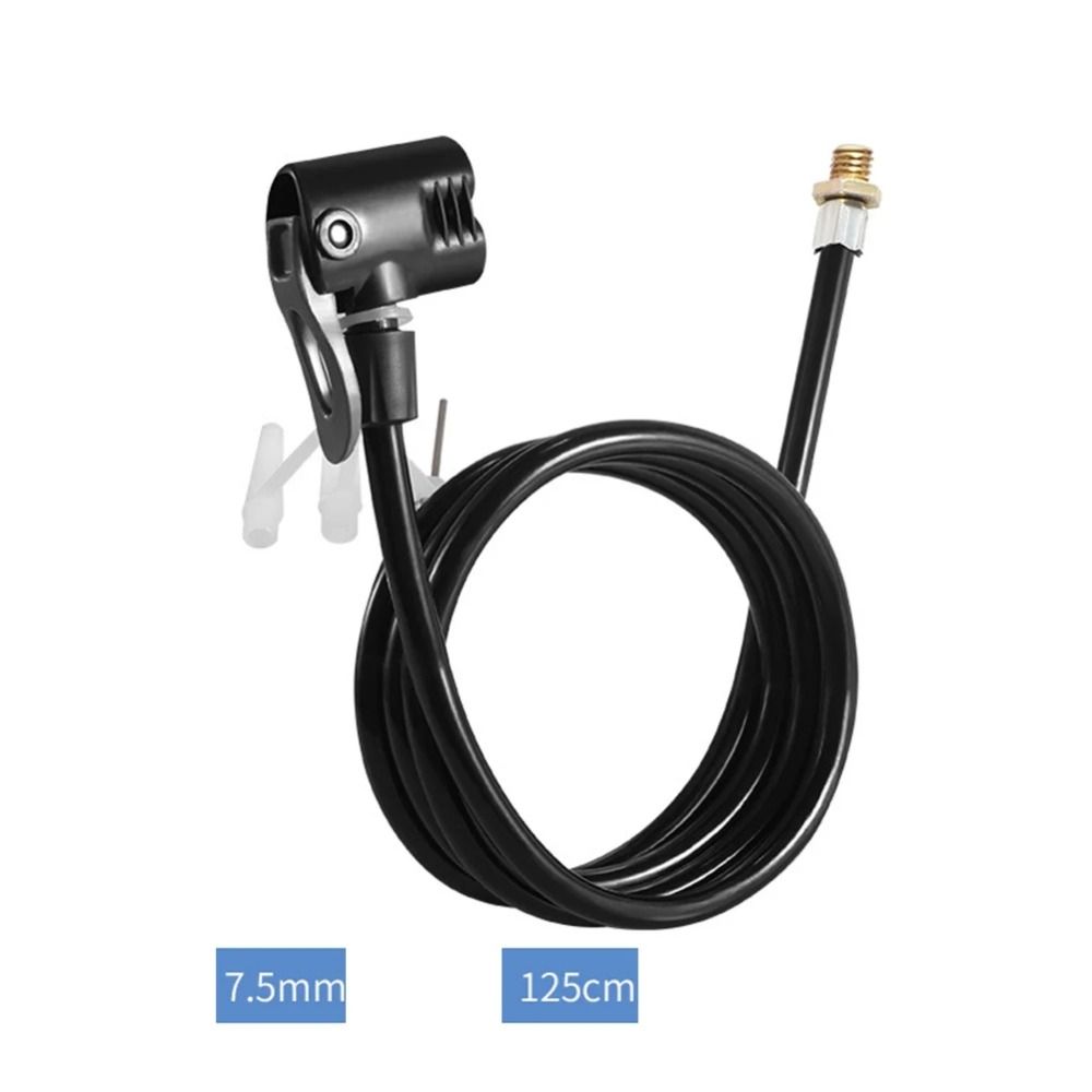 French Nozzles Bicycle Pump Hose Anti-freeze Air Pump Extension Tube  Hose Accessories