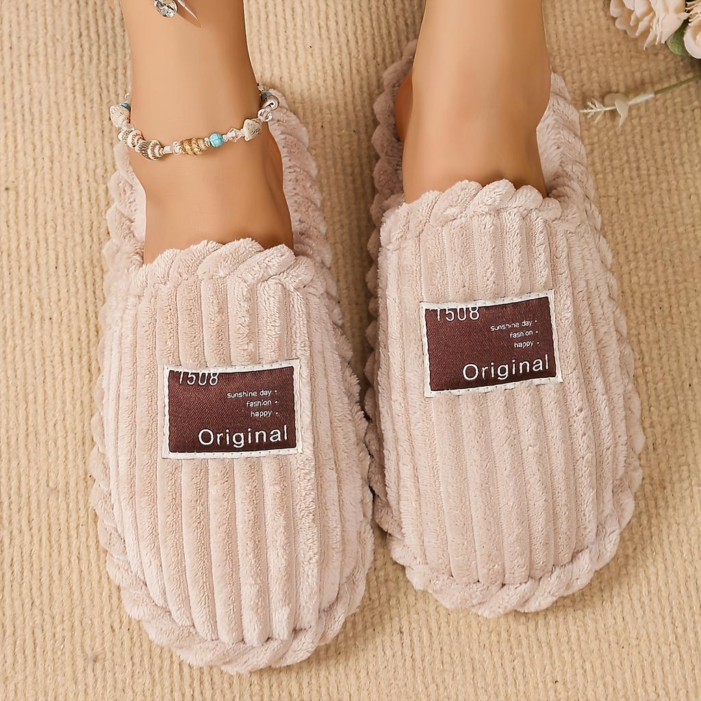 [Non-Slip] Indoor Slippers - Non-Slip - for Men and Women, Autumn and Winter