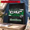 Eintracht Frankfurt Customize Your Name Diamond Painting Round Diamond Rhinestones Mosaic Diamond Embroidery Wall Paintings Rhinestones Gift Frameless
