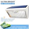Super Bright Solar Led Spotlights Outdoor Waterproof Motion Sensor 60 LED Solar Panel Lamp for Garden Garage 5 Modes Lighting