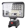 LED Work Light 2 USB Charging Port Portable Outdoor Flood Light for Camping Fishing