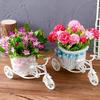 Holiday Offers Tricycle Bike Flower Basket Vase Stand Holder Wedding Parties House Decor