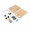 DIY Wooden Drone Model Kit Remote Control Aircraft Training RC Quadcopter Beginner Friendly Flying Toys Assembled Kit