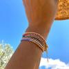 Vlen Multicolor Boho  Miyuki Seed Beads Dainty Bracelets for Women Gold Plated Beads Bracelet Stack Surf Pulseras Summer Jewelry
