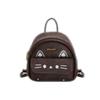 Cute Cartoon Cat Mini Backpack With Suede Material For Daily Use And Small Items