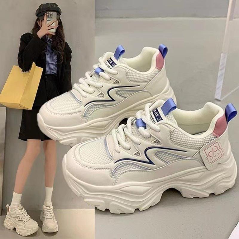 Všestranné a pohodlné sportovní boty pro ženy, zvyšující výšku a módní, Daddy Shoes