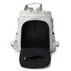 Women’s PU Anti-theft Backpack Tassel Decorative Casual Travel Female Shoulder Bag Large Capacity Student School Pack