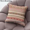 Bohemian Geometric Striped Throw Pillow Covers Pattern Cushion Cover Suitable For Sofa Bedroom Car Pillow Cover