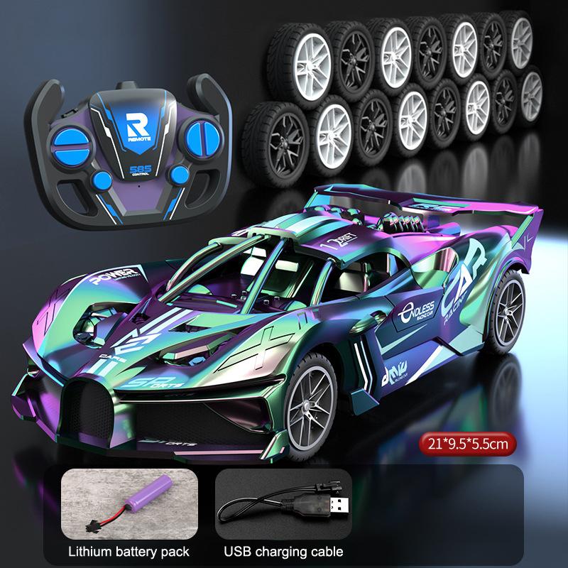 1Pc Children'S Remote Control Car Four-Way Charging Wireless Electric Toy Car Racing