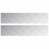 Trepte Scară Unghi Drept 2 buc Argintiu 90 x 20 cm Aluminiu