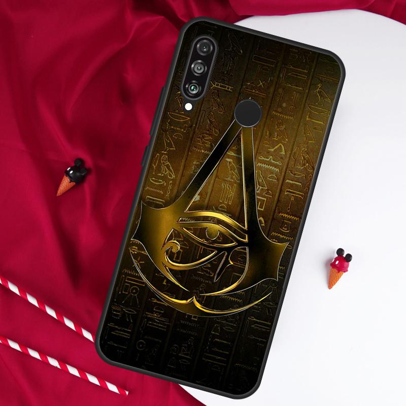 Sacred Eye of Horus Egypt Fresco For Huawei Nova 5T 12s 12i 11i Y90 Y70 Y60 Y61 Y91 Y72 9 10 SE P20 P40 Lite P60 P30 Pro Case