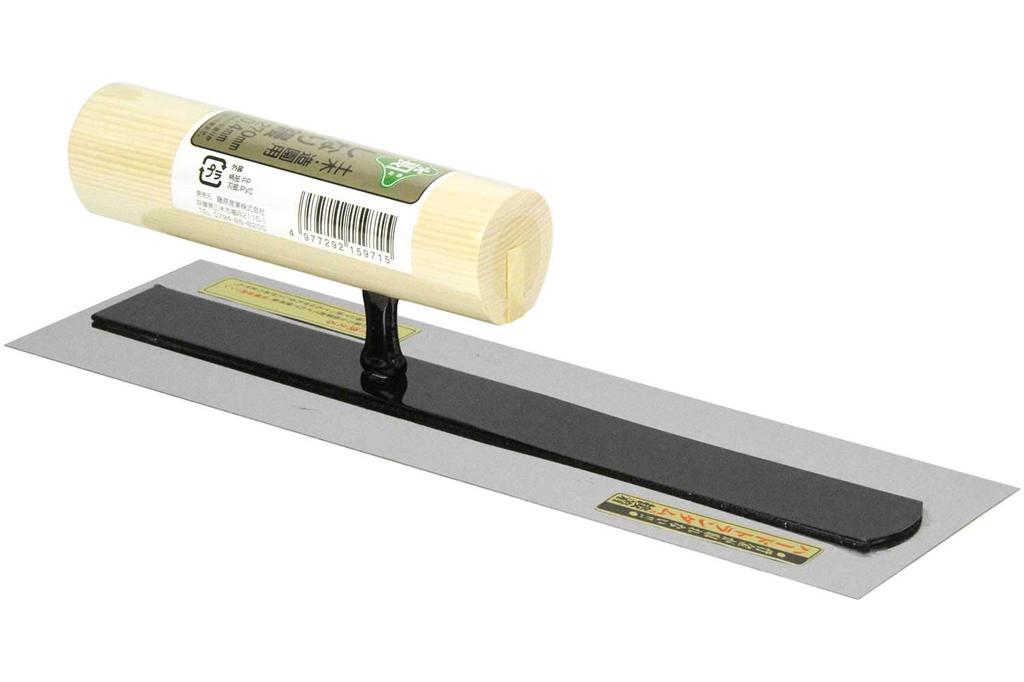 Midoricho Tiefbau Landschaftsbau Flexible Edelstahl 270mm Kelle, Quadratisch, 0,4mm Dick,