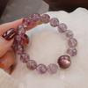 11mm Natural Brazilian Amethyst Bracelet Bangles Women Fashion Jewelry Accessories Gift