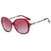 Designer Oval Sunglasses Women New Fashion Crystal Sun Glasses Female Gradient Lens Elegant Ladies Round Sunglasses