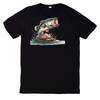 T-Shirt Lustiges Angler Fisch Motiv