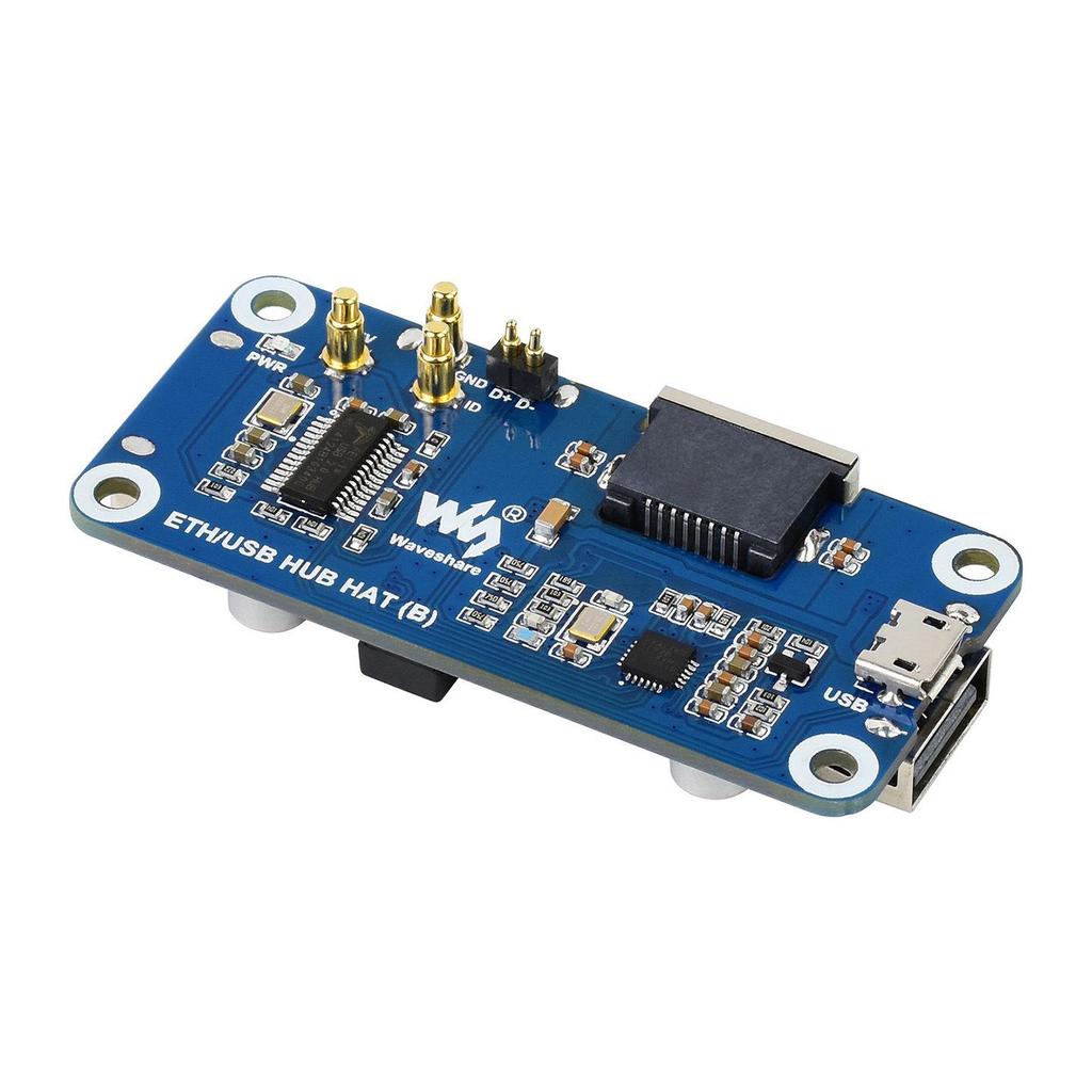 MicroSnow Raspberry Pi 4 Gigabit Ethernet & USB2.0 Hub